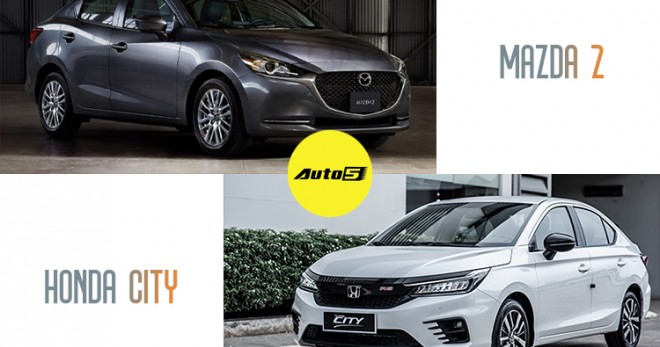 So sánh Honda City và Mazda 2: Xe nào tốt hơn? | Auto5